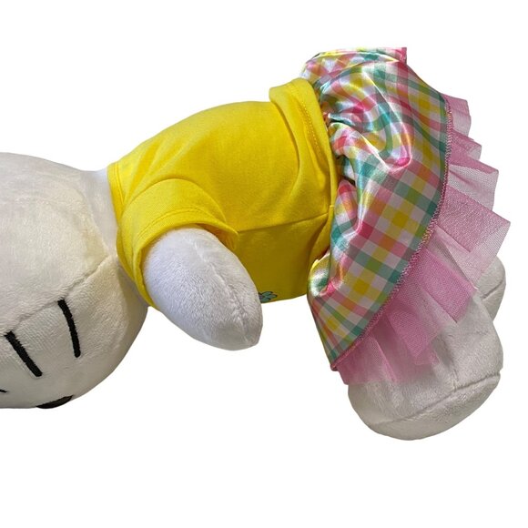 Build a Bear Sanrio Spring Gingham Hello Kitty 18" Plush with Top and Skirt - Picture 3 of 12